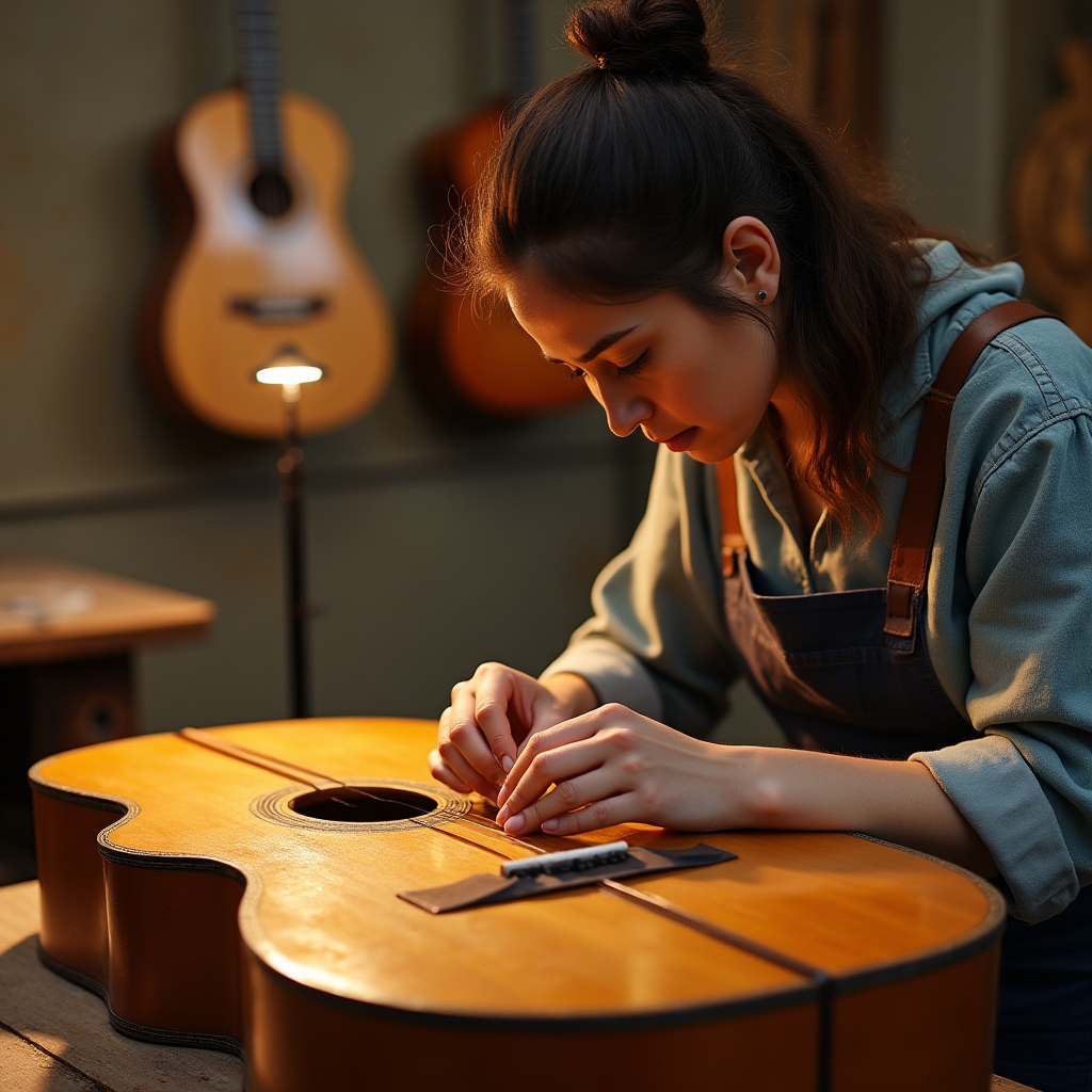 Application traditionnelle du vernis au tampon